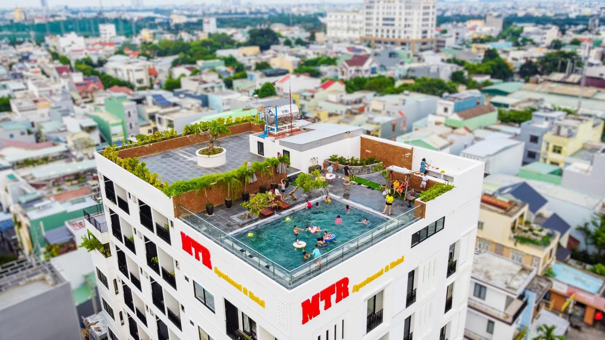 Mtr Apartment & Hotel Da Nang Bagian luar foto